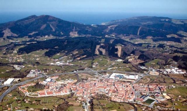 Mungia vista aerea